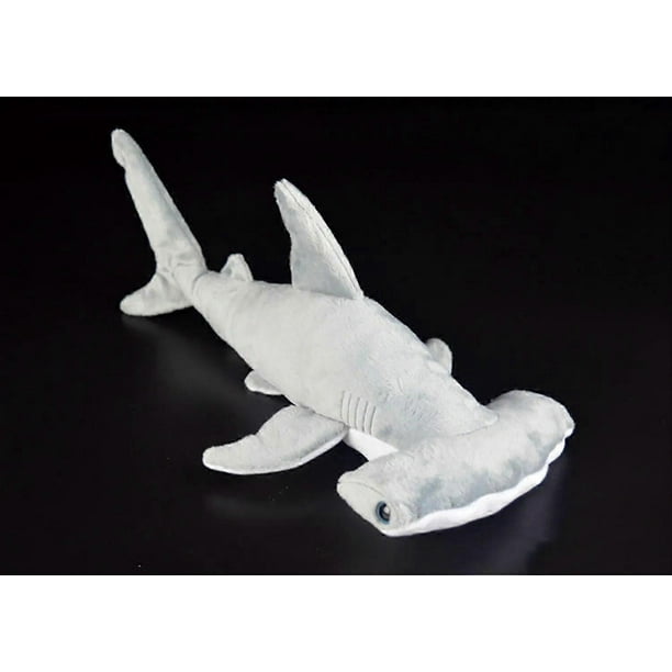 40cm Super Soft Hammerhead Shark Plush Toys Simulated Grey Shark Stuffed Toys Dolls Birthday Gift
