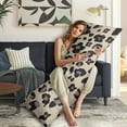 thumbnail image 5 of Leopard Print Body Pillow Cover – Soft & Breathable, Hidden Zipper, 20"x54", Fashion Animal Print – Cheetah & Tropical Spots, Perfect Gift for Side Sleepers, Pregnancy, Modern Home Decor, 5 of 7