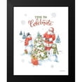 thumbnail image 2 of Audit, Lisa 15x18 Black Modern Framed Museum Art Print Titled - Welcoming Santa 04, 2 of 5