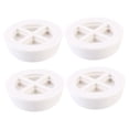 thumbnail image 3 of FONDOTIN 4Pcs Rubber Washer Pads White Non Slip Tpr Anti Vibration Floor Protector for Washer, 3 of 6