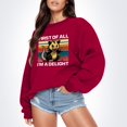 thumbnail image 1 of TINZ Chandails Imprimés Automne et Hiver pour Femmes Haut Usé Chandails Graphiques pour Femmes T-Shirt Coloré, 1 of 4
