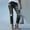 Black, variant on Jackets for Women Fashion Women Pockets Button Mid Waist Skinny Ripped Jacket Trousers Hole Pants