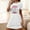 White, variant on Sakmal Moomoo Night dress for Women Spooky Season Casual Blue Short House Dress Ghost Print Short Sleeve Nightgowns for Women