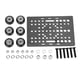 thumbnail image 1 of Juego de placas deslizantes para impresora 3D, placa de construcción confiable resistente al calor de aluminio negro, resistencia a la corrosión para impresora 3D Industrial Khall Tendencias, 1 of 6