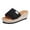 Black, variant on VerPetridure Black Sandals Women Women's Ladies Fashion Casual Sandals Wedges Shoes Outdoor Slippers