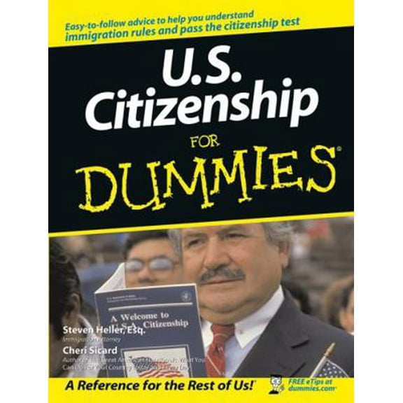 Pre-Owned U.S. Citizenship for Dummies (Paperback) 0764554638 9780764554636