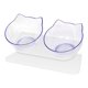 thumbnail image 1 of Cuencos dobles YONGSHENG para perros y gatos elevados 15 grados, 1 of 5