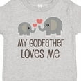 thumbnail image 4 of Inktastic My Godfather Loves Me Godson Boys or Girls Toddler T-Shirt, 4 of 5