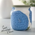 thumbnail image 6 of (2 pack) Plaid Surfaces Glass Jar with Bamboo Lid, 550 ml Clear Jar for DIY Arts and Crafts, 6 of 7