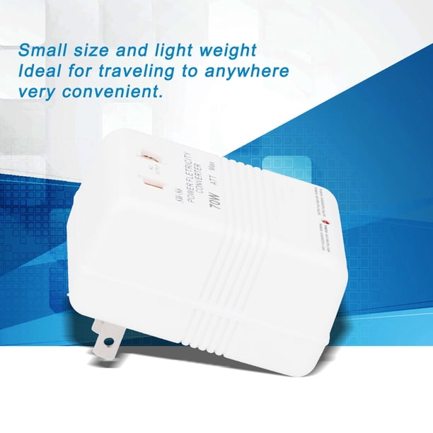 Convertidor de Potencia, Resistencia Al Desgaste 220V A 110V Transformador Potente Función 2 Canal para electrodomiscicos