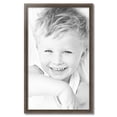 thumbnail image 2 of ArtToFrames 23" x 38" Muted Silver Picture Frame, 23x38 inch Silver Wood Poster Frame (WOM-4626),  Pack, 2 of 8