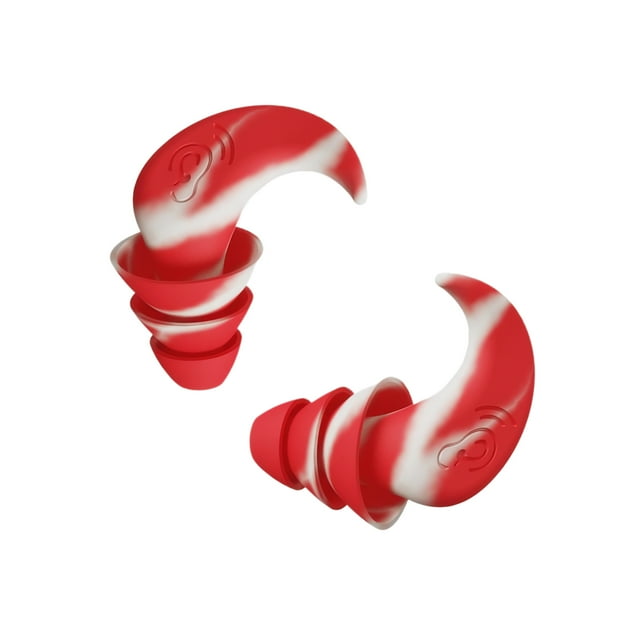 ZheElen 2pcs Soundproof Ear Protection Earplugs For Work Multiple Color Choices Ear Plug red