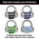 thumbnail image 4 of Locker Lock Master Lock 1534D Configura tu propia combinación de palabras, 4 of 7