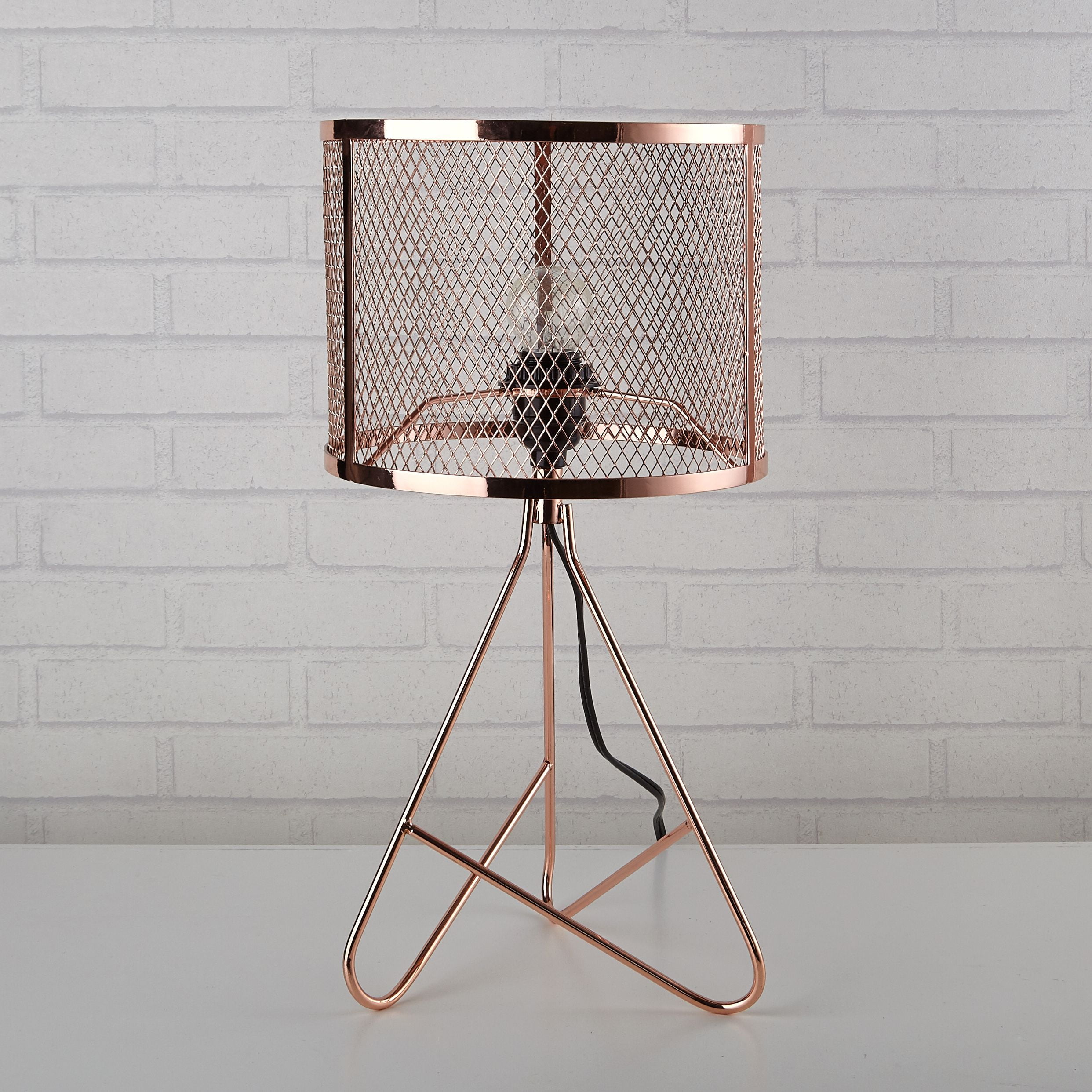 rose gold lamp walmart