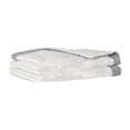 thumbnail image 1 of Double Sided Satin Summer Quilt - Reversible Machine Washable Thin Air Conditioning Blanket for Two Person, 59-90.55 Inch Lightweight Polyester Comforter (White)​, 1 of 6