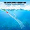 thumbnail image 3 of 25pcs Luminous Bead Steel Hook Nylon Line Fishing Rig Tackle Accessory, 3 of 11