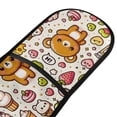 thumbnail image 2 of Dailycode Double Sided Oven Mitt with Loop Heat Resistant Kitchen Long Potholders 7" x 35" Cute Bear with Sweet and Dessert, 2 of 6