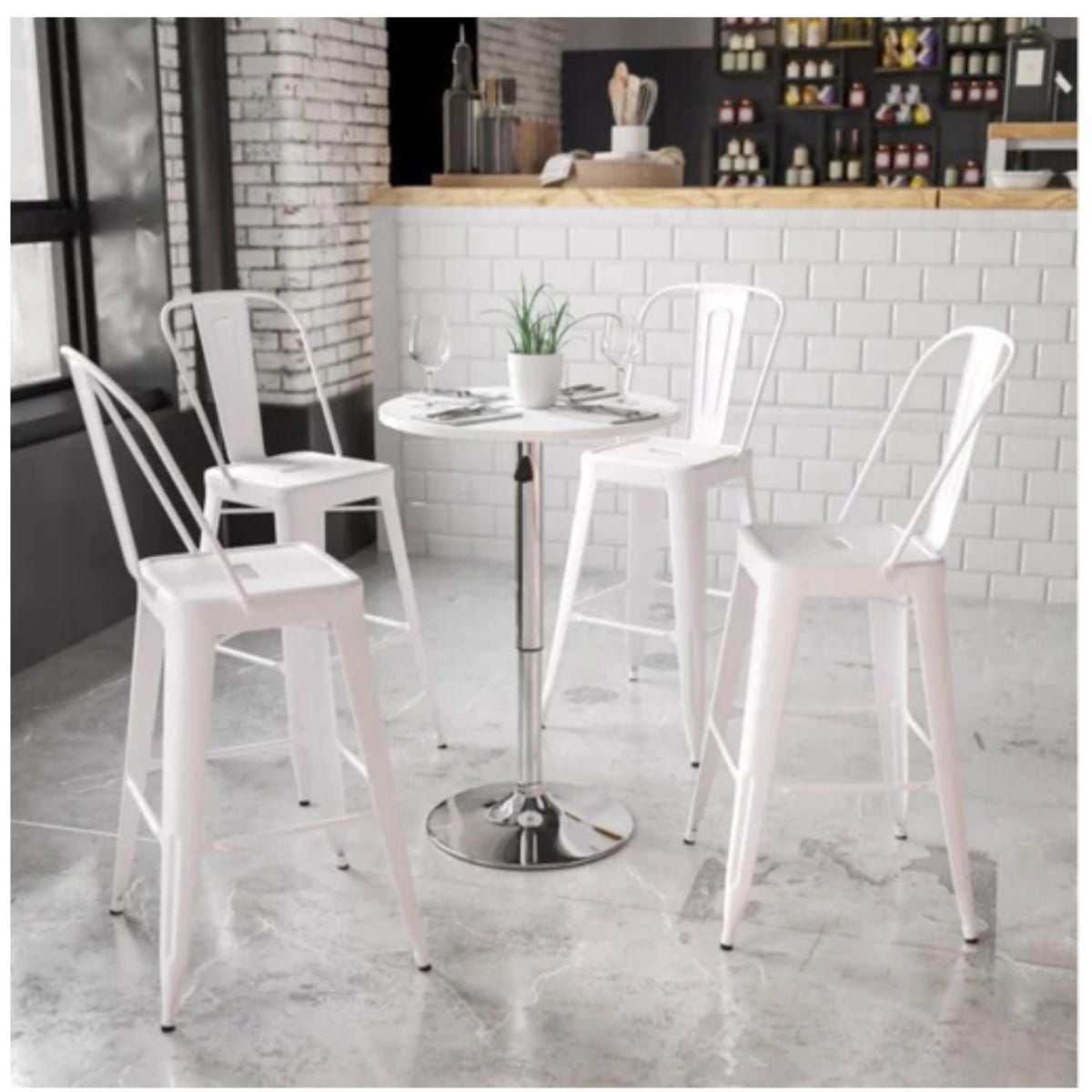 Table de bar en bois MDF