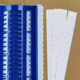 thumbnail image 4 of serony Embroidery Floss Organizer Cross Stitch Organizer 50 Positions Row Line Tools Cross Thread Organiser Sorting Card Blue, 4 of 9