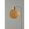 thumbnail image 2 of Adesso Atticus Floor Lamp Antique Brass, 2 of 5