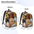 thumbnail image 3 of KLL Welcom Fall Print Travel Laptop Backpack - College Backpack Business Work Bag Nurse Bag Casual Daypack for Weekender Business Hiking -Medium, 3 of 6
