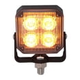 thumbnail image 2 of Buyers Products LED Strobe Light,Post Mount,Square,Amber 8891800, 2 of 5