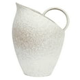 thumbnail image 4 of Bloomingville 9 Inches 82-Ounce Textured Stoneware Pitcher in Reactive Glaze, White, 4 of 4