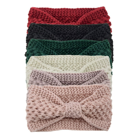 TELOLY 6Pcs Headbands for Women,Yarn Spa Headband,Skincare Headband,Mixing1