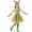 Green, variant on Playtopia Big‑Girls 4‑Piece Caterpillar‑Themed Cosplay Costume Set Spaghetti‑Strap Tulle Tutu Dress, Ant Headband, Striped Gloves And Matching Socks Size S‑XXL