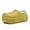 Yellow, variant on Women Fuzz Lined Clogs Cushion Platform Lightweight Winter House Shoes Slip-on Closed-Back Bedroom Slippers for Indoor Outdoor