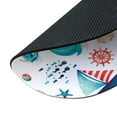 thumbnail image 3 of WIRESTER 7.88 in Round Mouse Pad with Non-Slip Rubber Base for Computers, Laptop, Office & Home - Marine Boat Crab Pattern, 3 of 5
