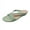 Green, variant on Women'S Sandals Womens Summer Sandals Air Cushion Flip Flops Casual Indoor Arch Support Shoes Classic Leather Dress Beach Comfort Walking Slides,Clear