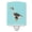 Blue, variant on Caroline's Treasures BB7895CNL West of England Goose Pink Check Ceramic Night Light, 6x4x3", multicolor