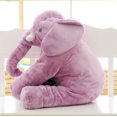 thumbnail image 1 of 1pc 40/80cm Large Elephant Toys Stuffed Animals Plush Toys Baby Plush Doll Infant Toys Children Gift Drop Shippingpurple60cm Deng Xun unisex, 1 of 2