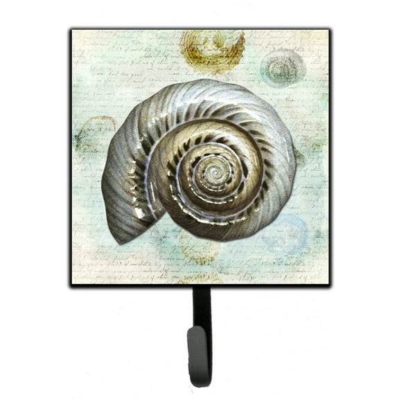 Carolines Treasures SB3033SH4 Beach Sundail Shell Leash or Key Holder Single Hook multicolor