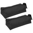 thumbnail image 3 of Sac de Papeterie, 2 Pcs Sac de Rangement pour Outils 9.8x3.3x2.8 Pouces 2 Pcs Sac à Outils pour Pinceaux Crayons pour Stocker Petits Outils pour Stocker, 3 of 8