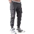 thumbnail image 3 of Pantalón Casual Bolsas Cargo Jogger Cómodo De Moda 1215 S, 3 of 8