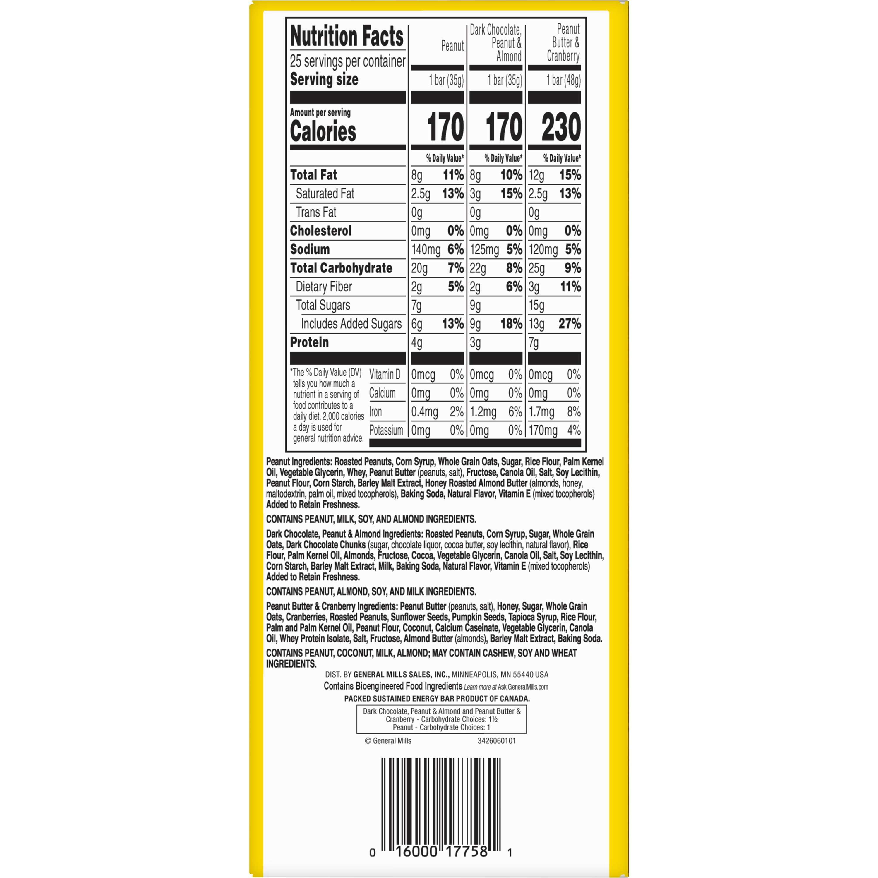Nature Valley Granola Bars Sweet & Salty Variety Pack, 24 ct + Free Packed Bar
