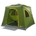 Ozark Trail 4Person Instant Tent Popup Hub Tent, Green, Dimensions 8