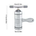 thumbnail image 1 of Machine Household Manual Stainless Steel Pasta Maker Noddles Presser Making Machine with 5 Molds, 1 of 7