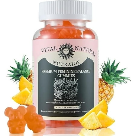 Nutrajoy Womens Sugar Free Probiotic Gummies, 60 ct