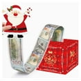 thumbnail image 2 of 4 Pack Christmas Money Box for Cash Gift Pull,Christmas Tree & Snowman & Santa & Elk Money Gift Boxes for Cash with Pull Out Card DIY Set Surprise Merry Box (Cute Christmas), 2 of 17
