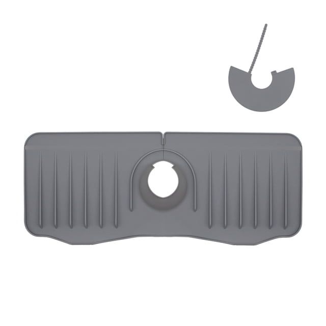 CEHVOM Faucet Water Flowing Pad Silicone Drying Cushion Pad, Sink Splash Guard Pad For Kitchen And Bathroom Clearance