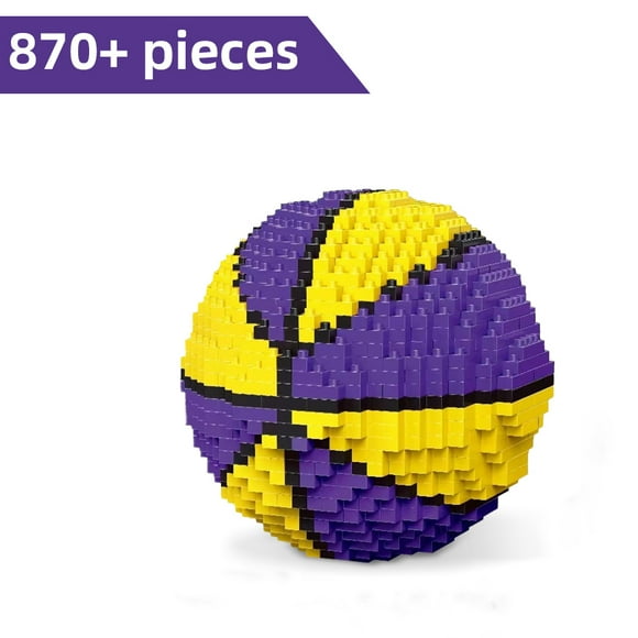 Basketball Building Blocks 860Pieces Micro Building Set STEM Educational Toy for Kids Ages 14+ Basketball Bricks for Gifts