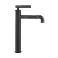 thumbnail image 2 of Avallon Single Hole, Single-Handle Sleek, High Arc Bathroom Faucet in Matte Black, 2 of 11