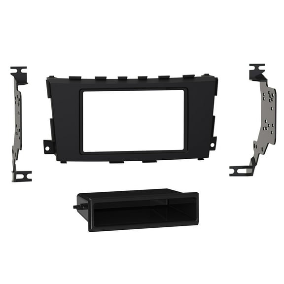 Metra 99-7617B Aftermarket Single DIN Radio Installation Kit For Nissan Altima 2016-2018 - Black