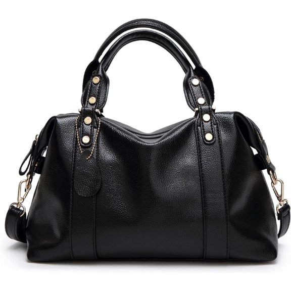 MMYGU Vegan PU Leather Purses and Handbags for Women Fashion Boston Shoulder Bag Top Handle Satchel Ladies Hobo Crossbody Bags