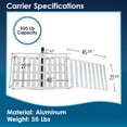 thumbnail image 3 of Silver Spring Economy Hitch Mounted Mobility Scooter Carrier Rack with Ramp, 3 of 6