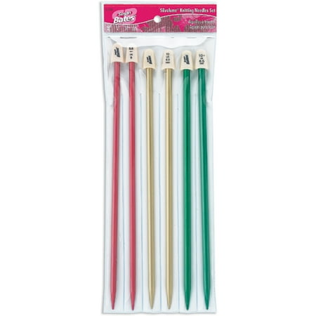 UPC: 0077216002678 | Susan Bates Silvalume Single Point Knitting Needles 10  Set-Sizes 9 To 10.5