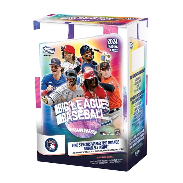 Caja Blaster de tarjetas de béisbol Topps Big League 2024